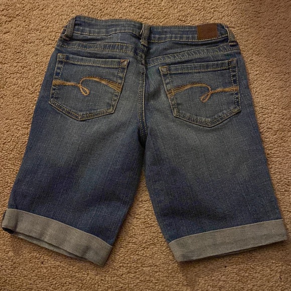 Justice Jean Denim Girls Shorts - Picture 3 of 4